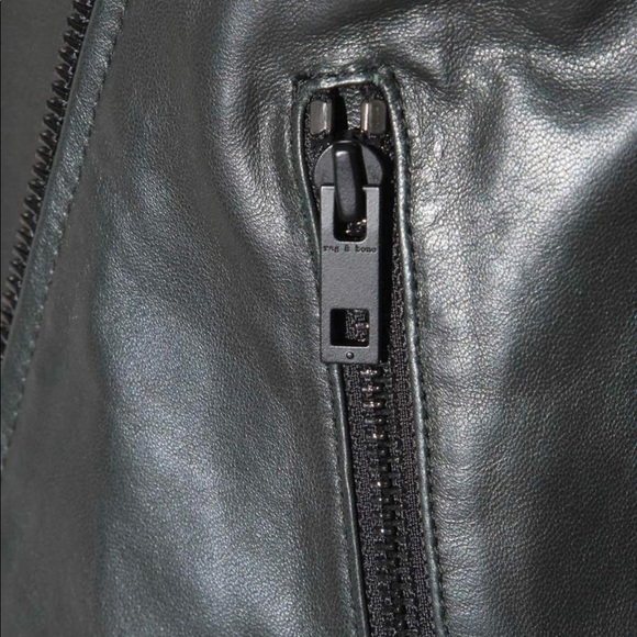NWOT Rag & Bone Leather Mercer Jacket **SOLD OUT** - Picture 5 of 8